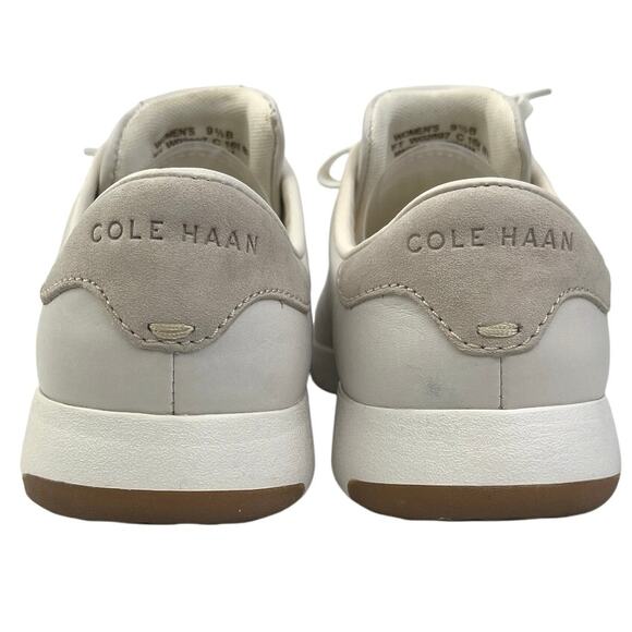 Cole Haan GrandPro Women's White Leather Lace Up Tennis Sneakers Shoes Size 9.5 - Picture 4 of 8